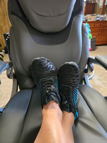 Customer photo review of Finally Walk Pain-Free Again With Our Grounding Barefoot Shoes