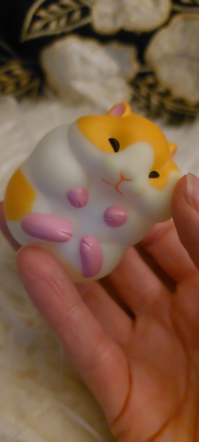 Customer photo review of Figurine Gachapon Hamster