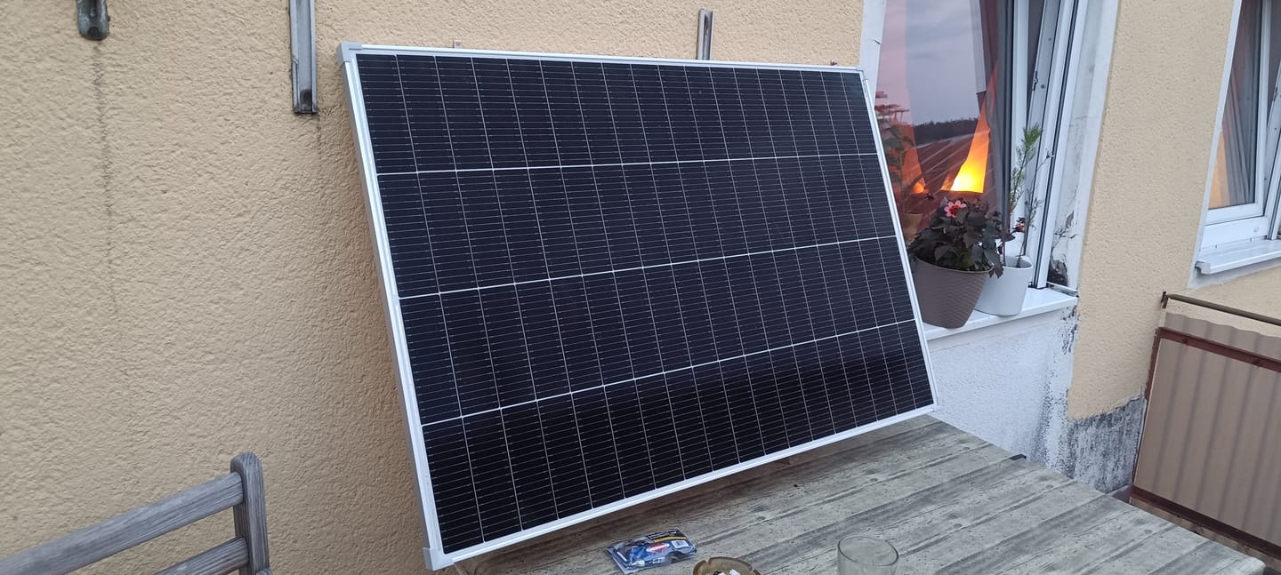 Customer photo review of Ray Lite Solarmodul 200W