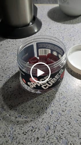 Kundenbewertung mit Video zu THC Space Cubes 750mg