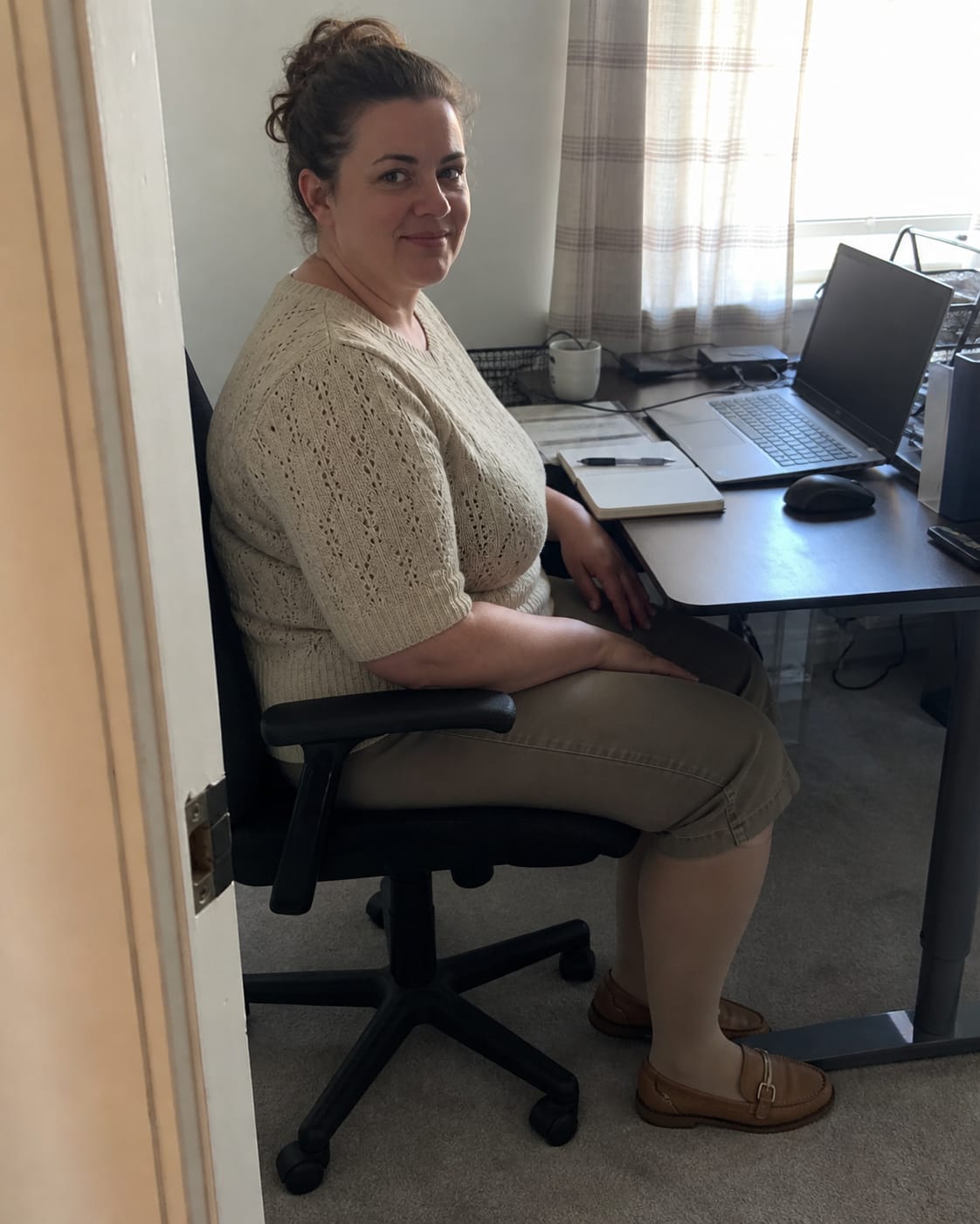 Customer photo review of Original Wide Compression Socks