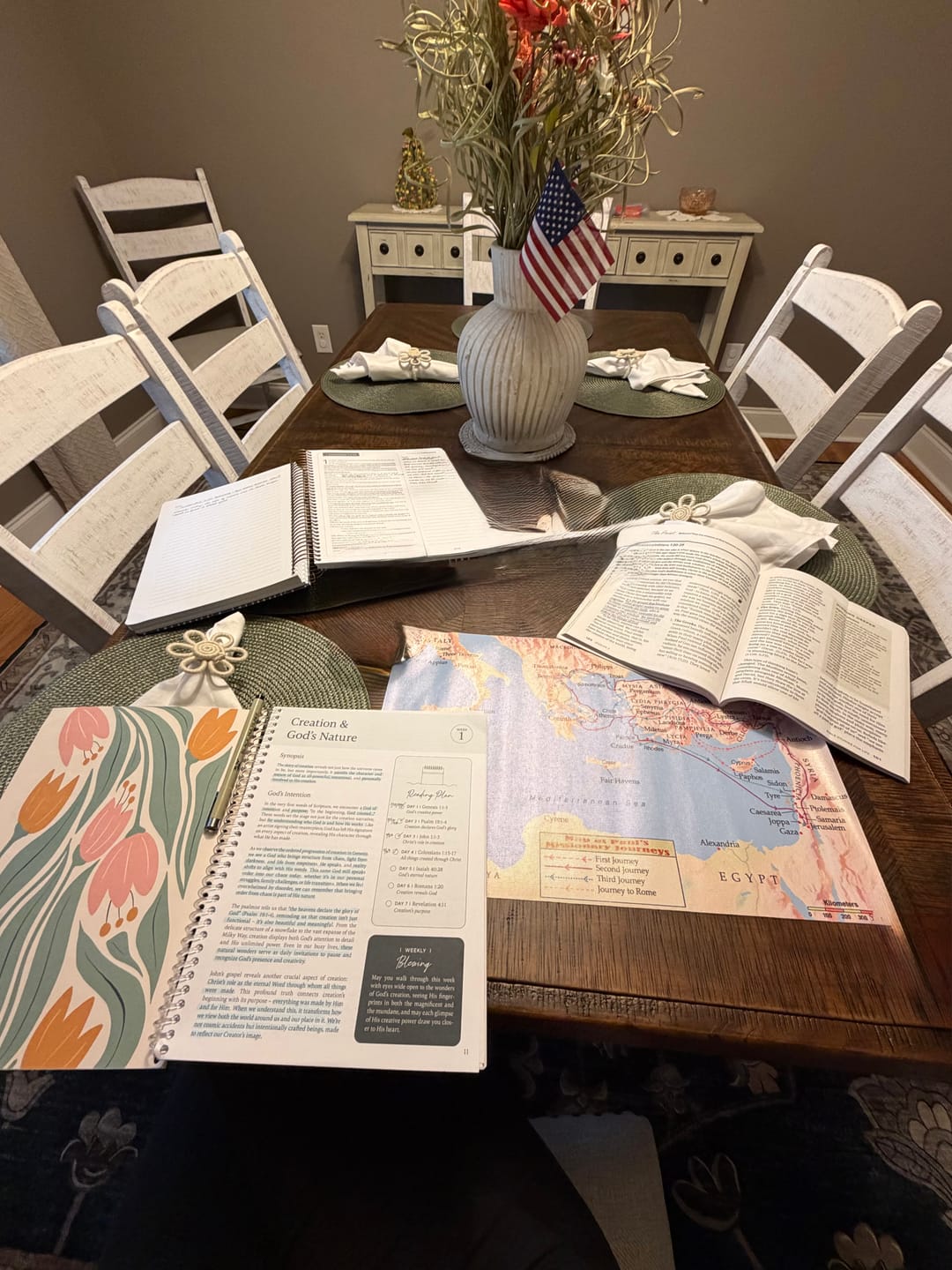 Customer photo review of The Bible In A Year: A 52-Week Journey Through God's Word (Softcover)