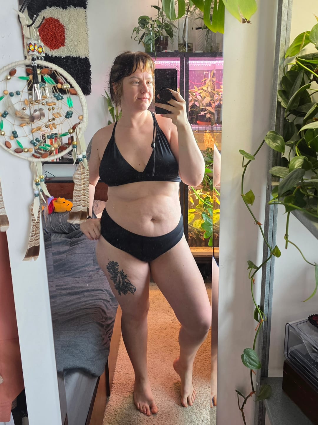 Customer photo review of 'Uplift' Plunging Bikini Top