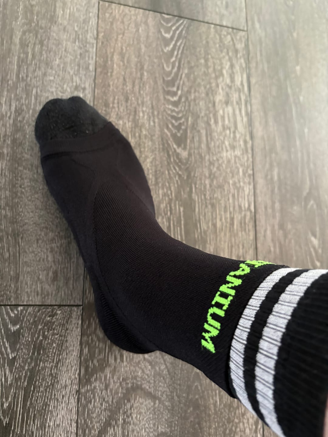 Customer photo review of eXtend High – Kompressionilkkatuki – Paineluokka 2 - Musta – x1