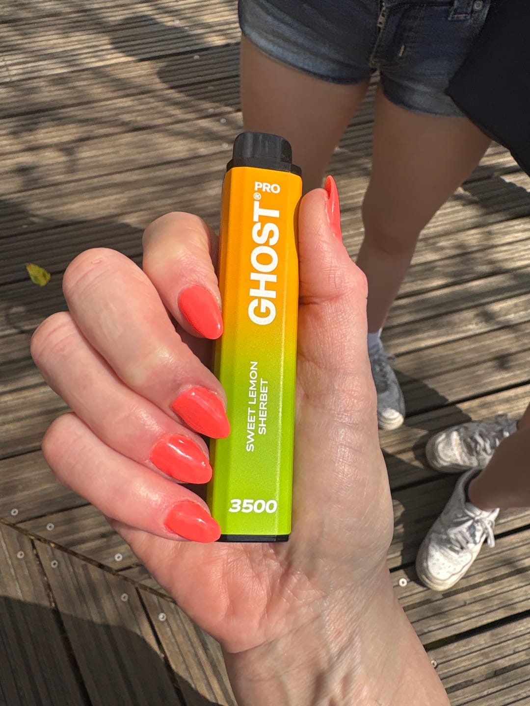 Customer photo review of Ghost Pro 3500 Puffs Disposable Vape