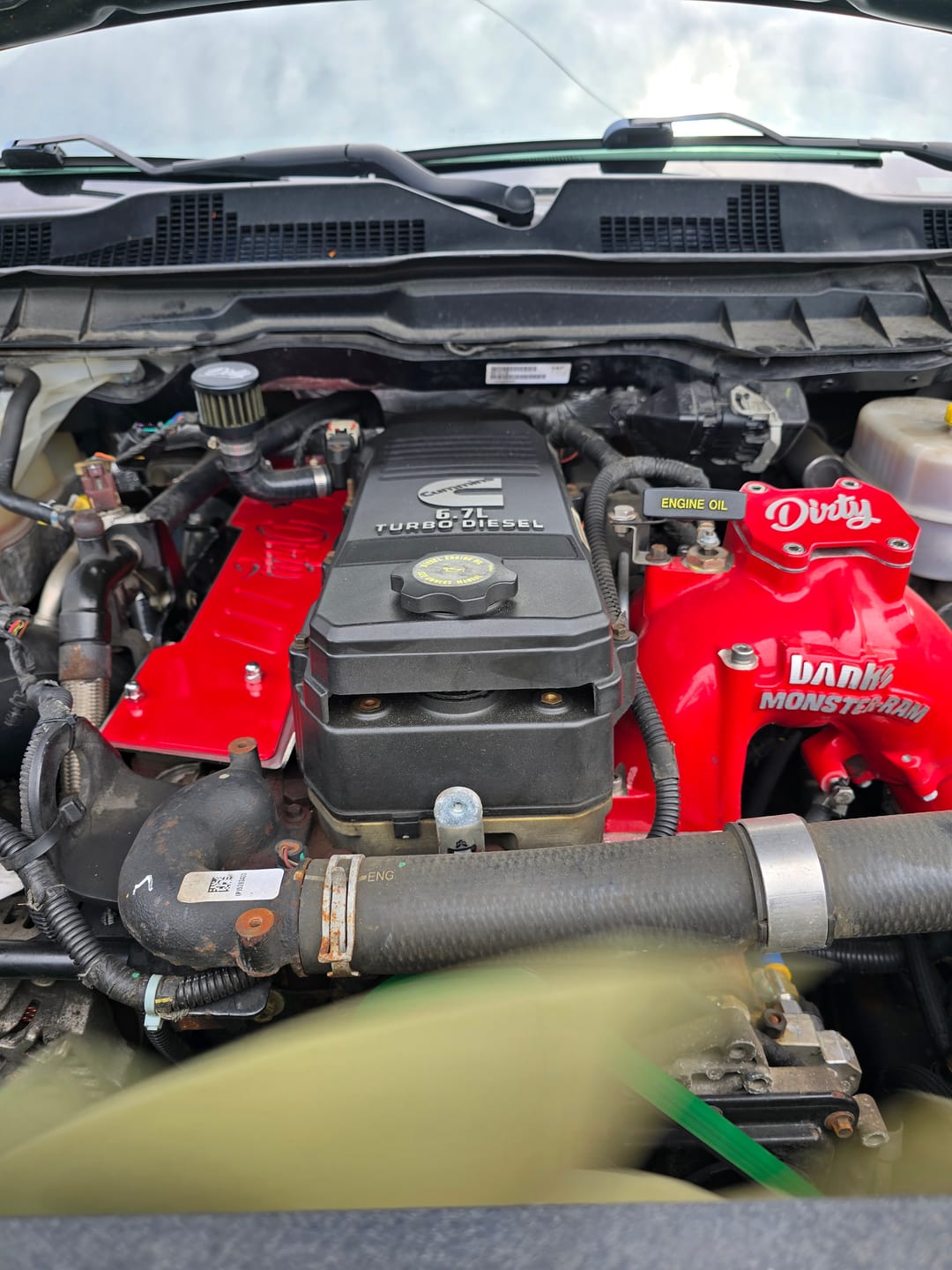 Customer photo review of 2009-2024 Cummins Exhaust Manifold Heat Shield (I67-EXH-A148)