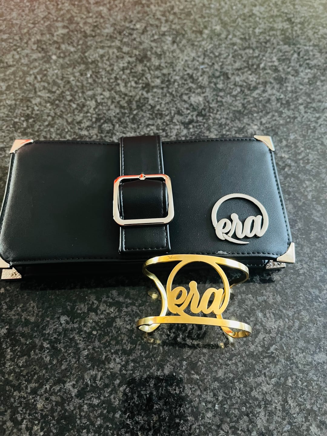 Customer photo review of Black ERA Signature Wallet