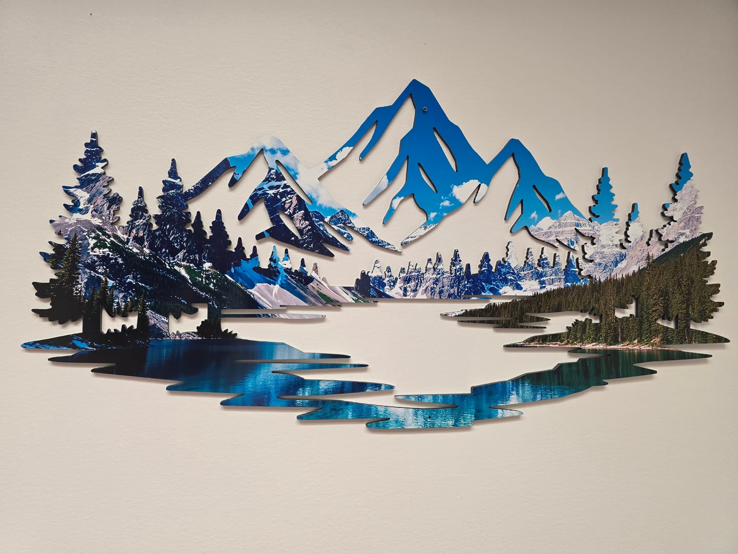 Customer photo review of Banff National Park Printed Wall Art