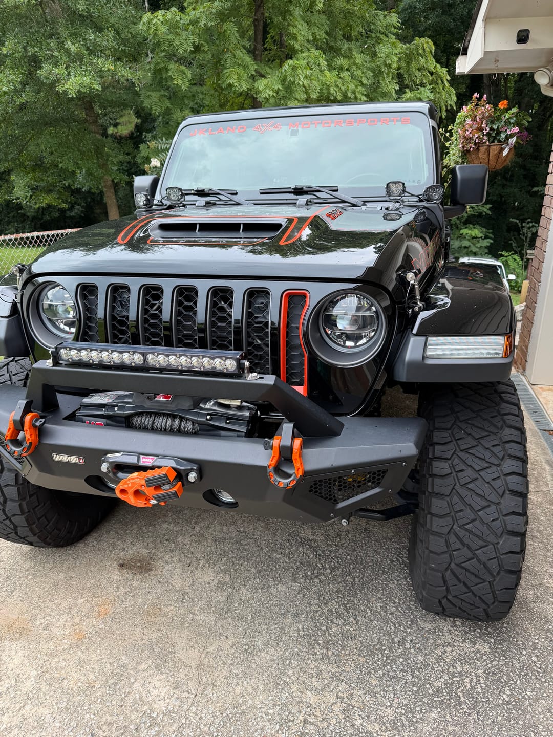 Customer photo review of Grille Inserts Color Matched fits 18-23 Wrangler JL Gladiator JT *Discontinued