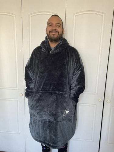 Customer photo review of Abrigo Oversize - Dolly Marengo Unisex