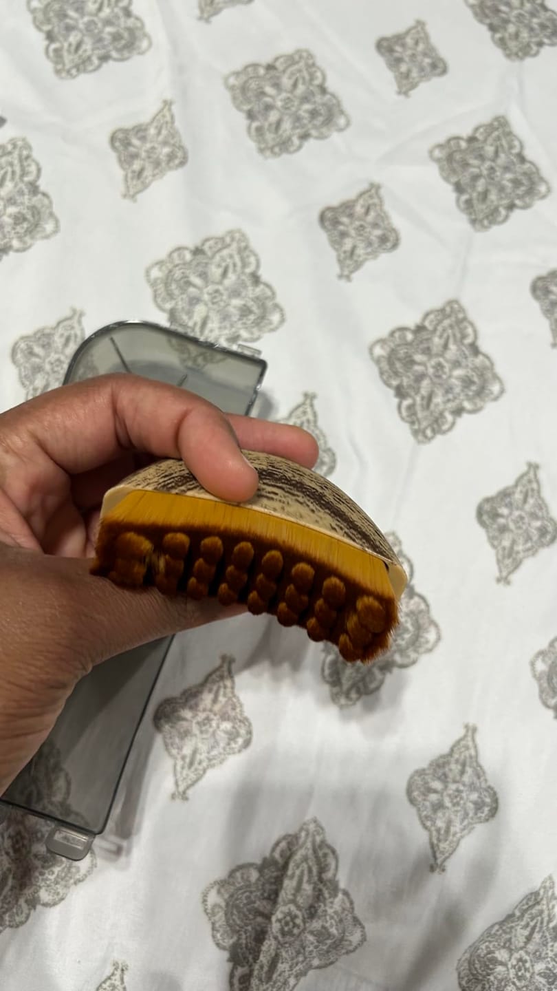 Customer photo review of Lymphatic Face Brush