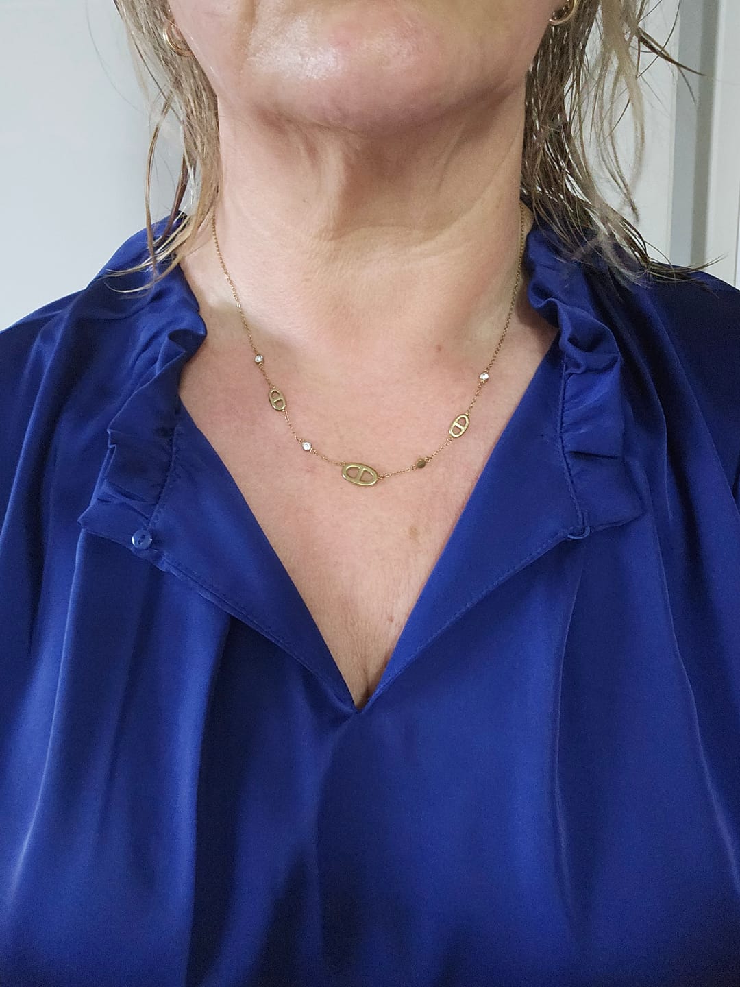 Customer photo review of Everlasting Deluxe Kette 14K Vergoldet