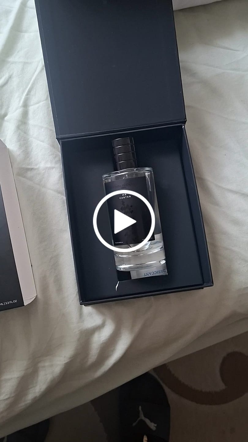 Customer video review of Mr Carter | Eau de Parfum