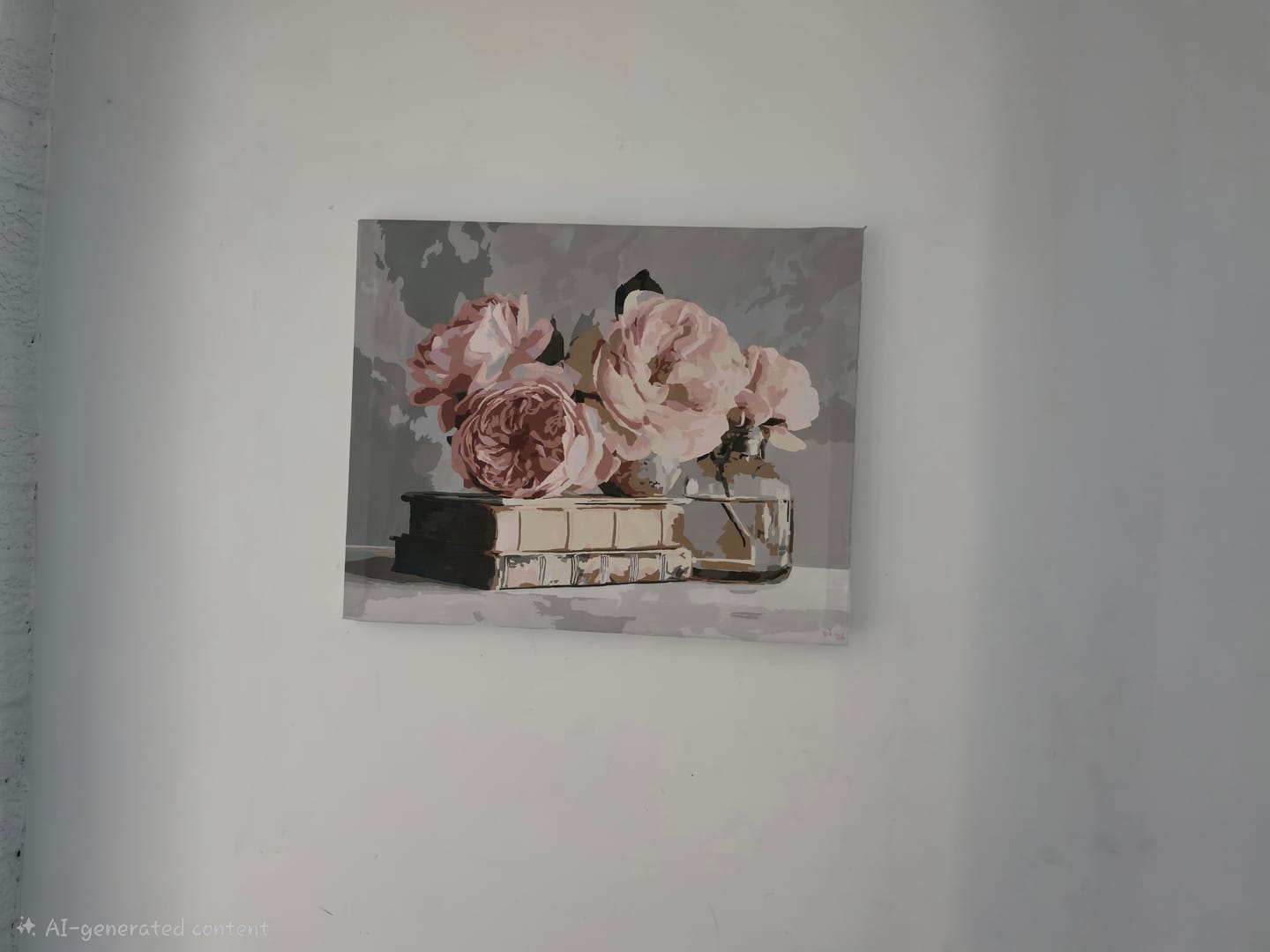 Customer photo review of Romantic kit | Paint by Number