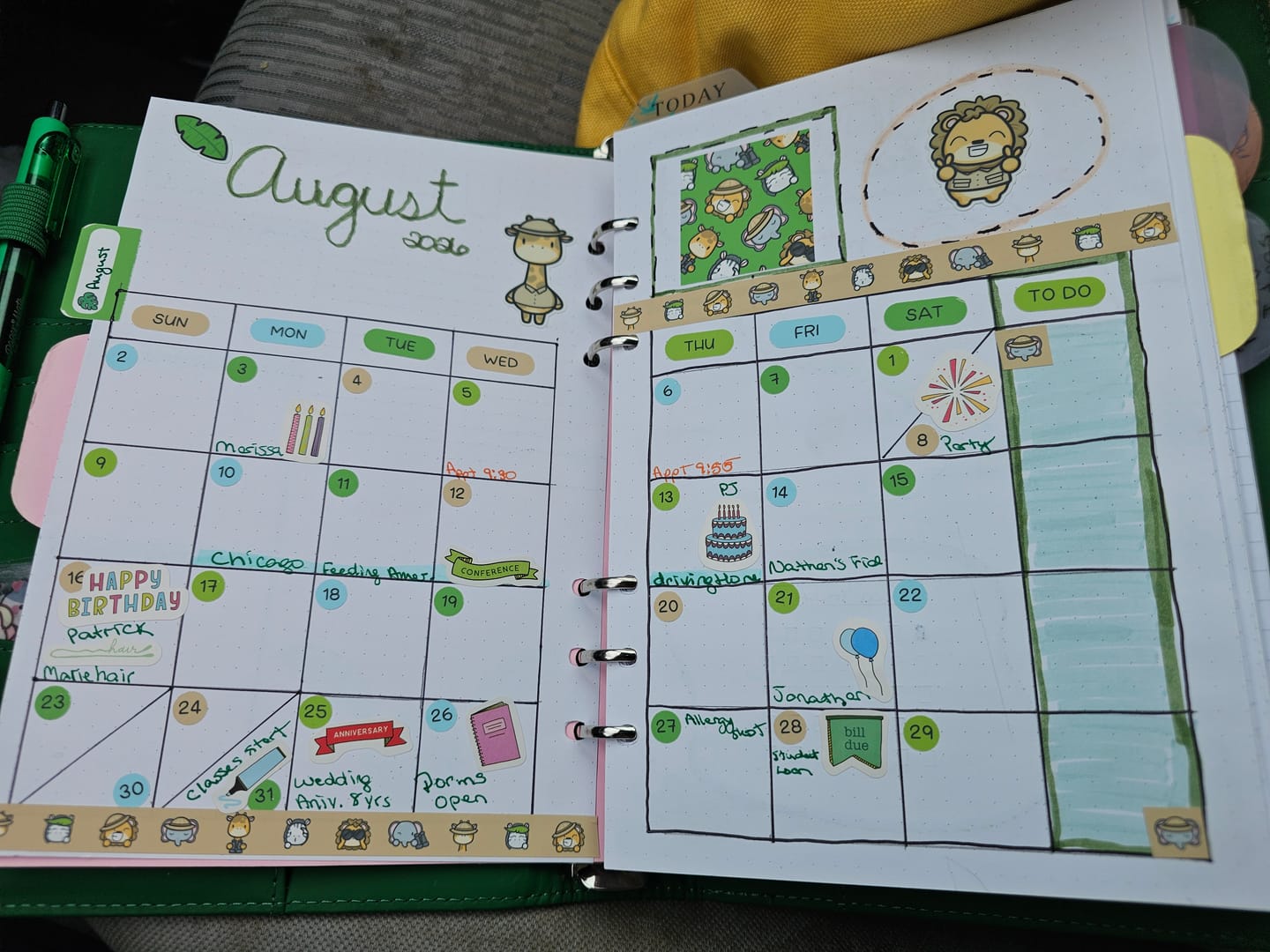 Customer photo review of Planner Subscription