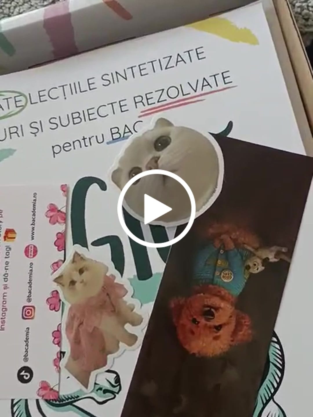 Customer video review of Pachet Bacalaureat (Română + Istorie + Logică) Bacademia