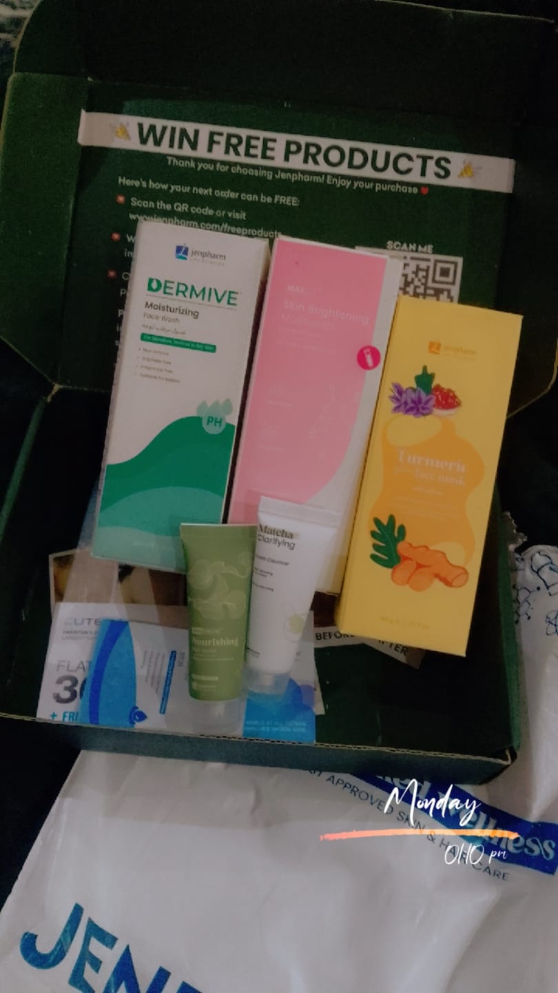 Customer photo review of 32 Day Hair Growth Challenge Bundle