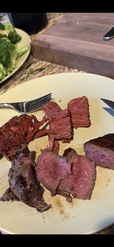 Customer photo review of Thick-Cut Filet