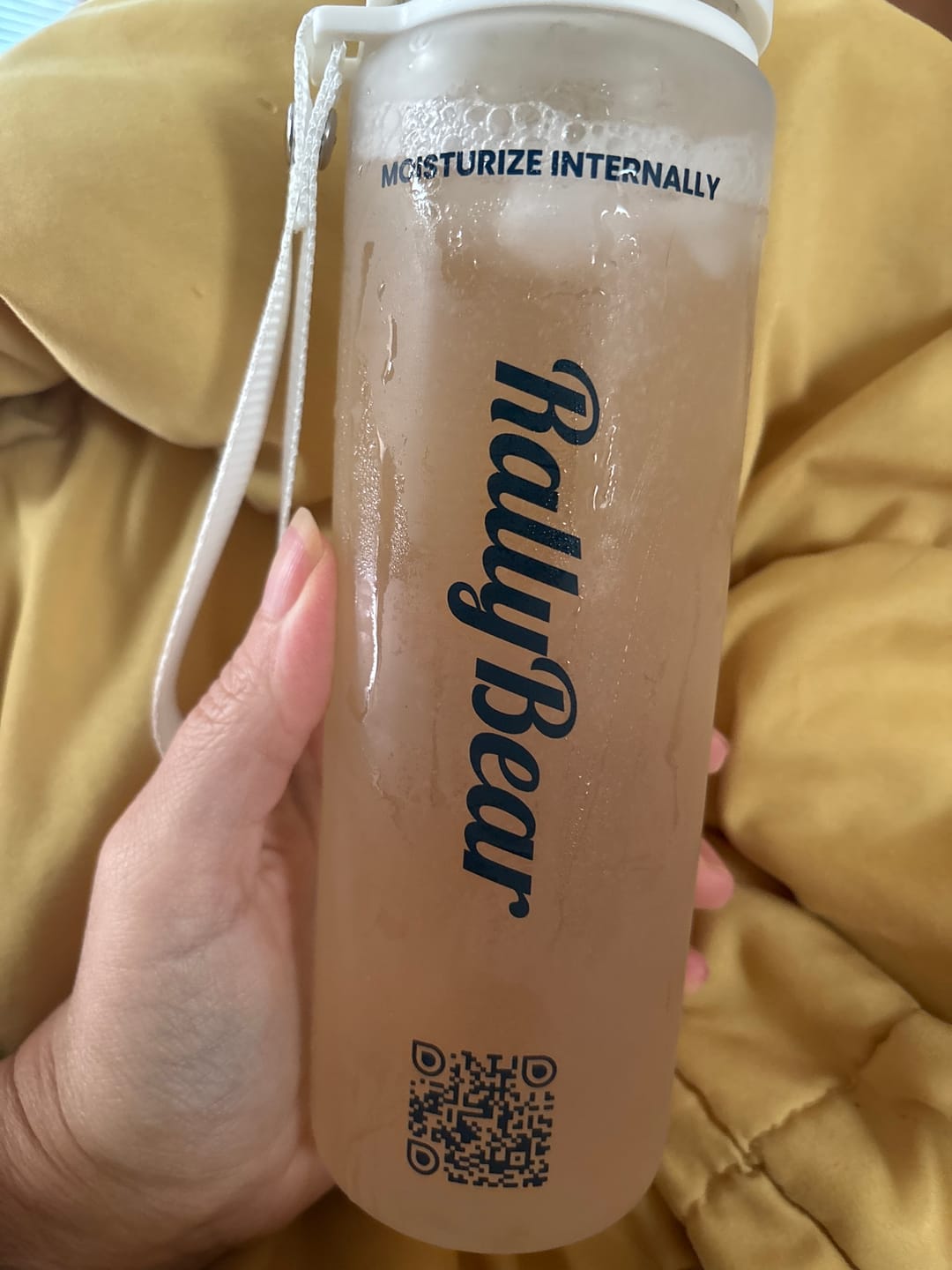 Customer photo review of Start Pack + Rally Bottle
