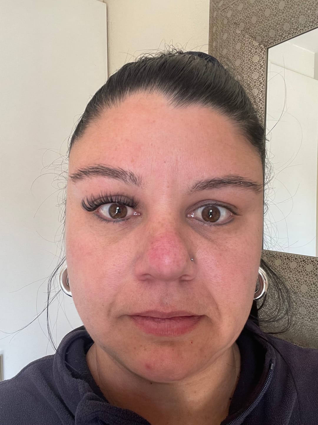 Customer photo review of Flora Lash Kit