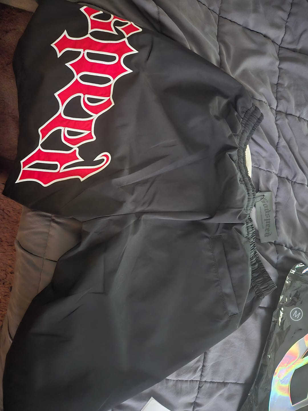 Customer photo review of Godspeed VITAL Terry Black/White Shorts