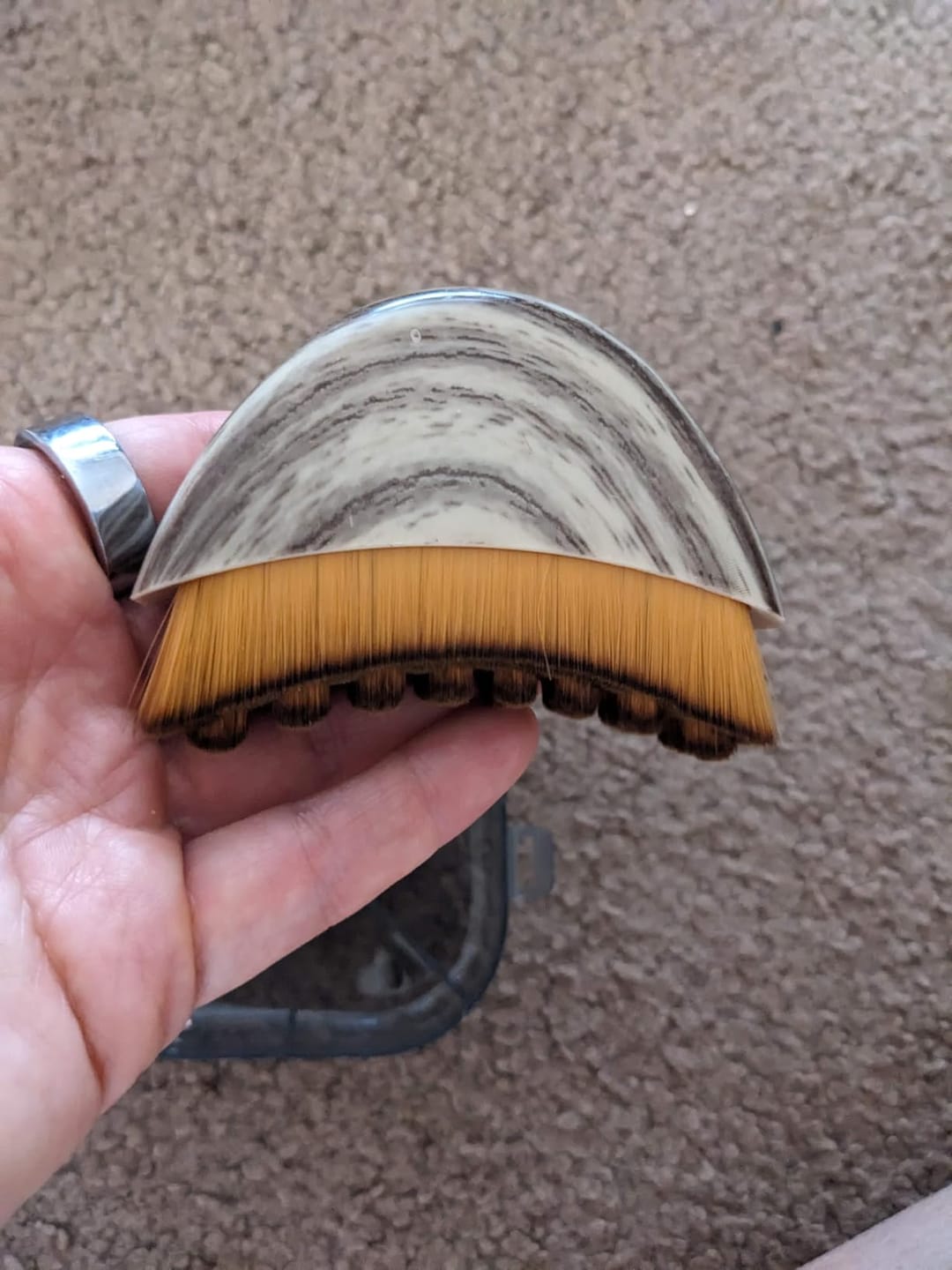 Customer photo review of Lymphatic Face Brush