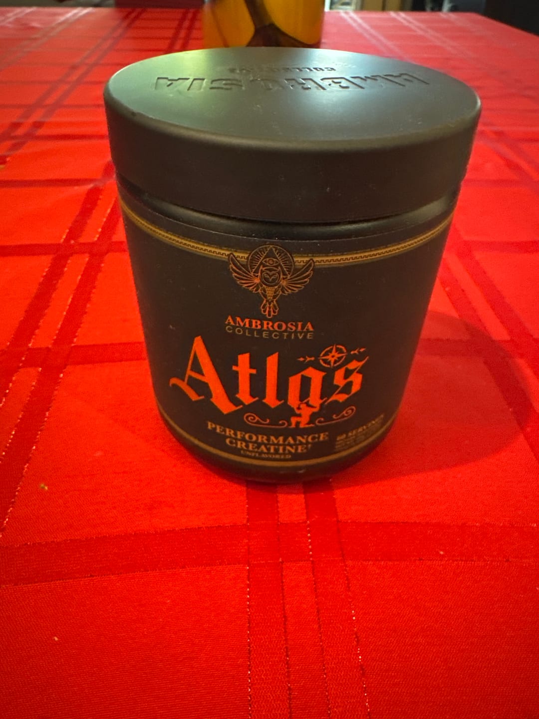 Customer photo review of Atlas Performance Creatine