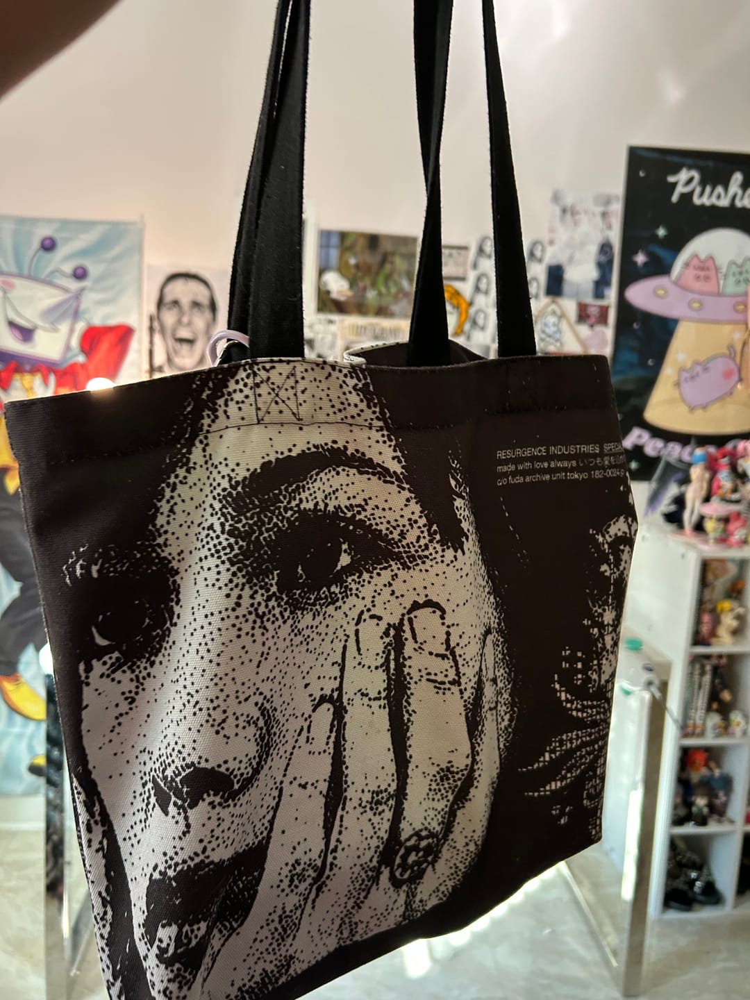 Customer photo review of NANA MIDNIGHT TOTE