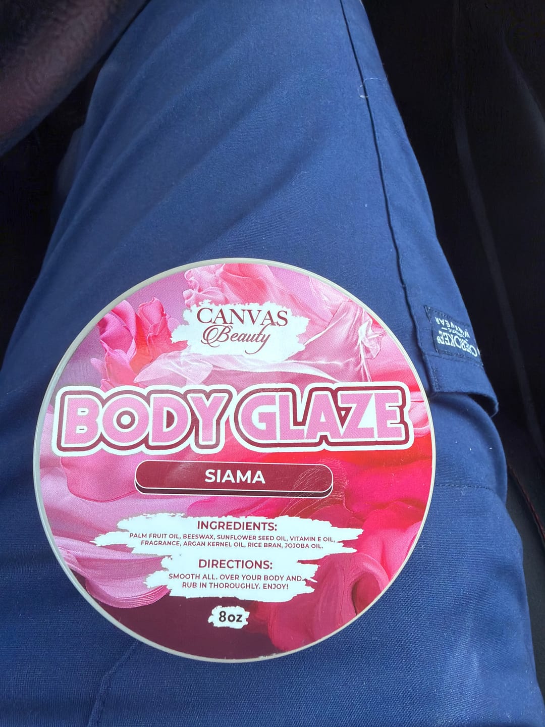 Customer photo review of BODY GLAZE: SIAMA