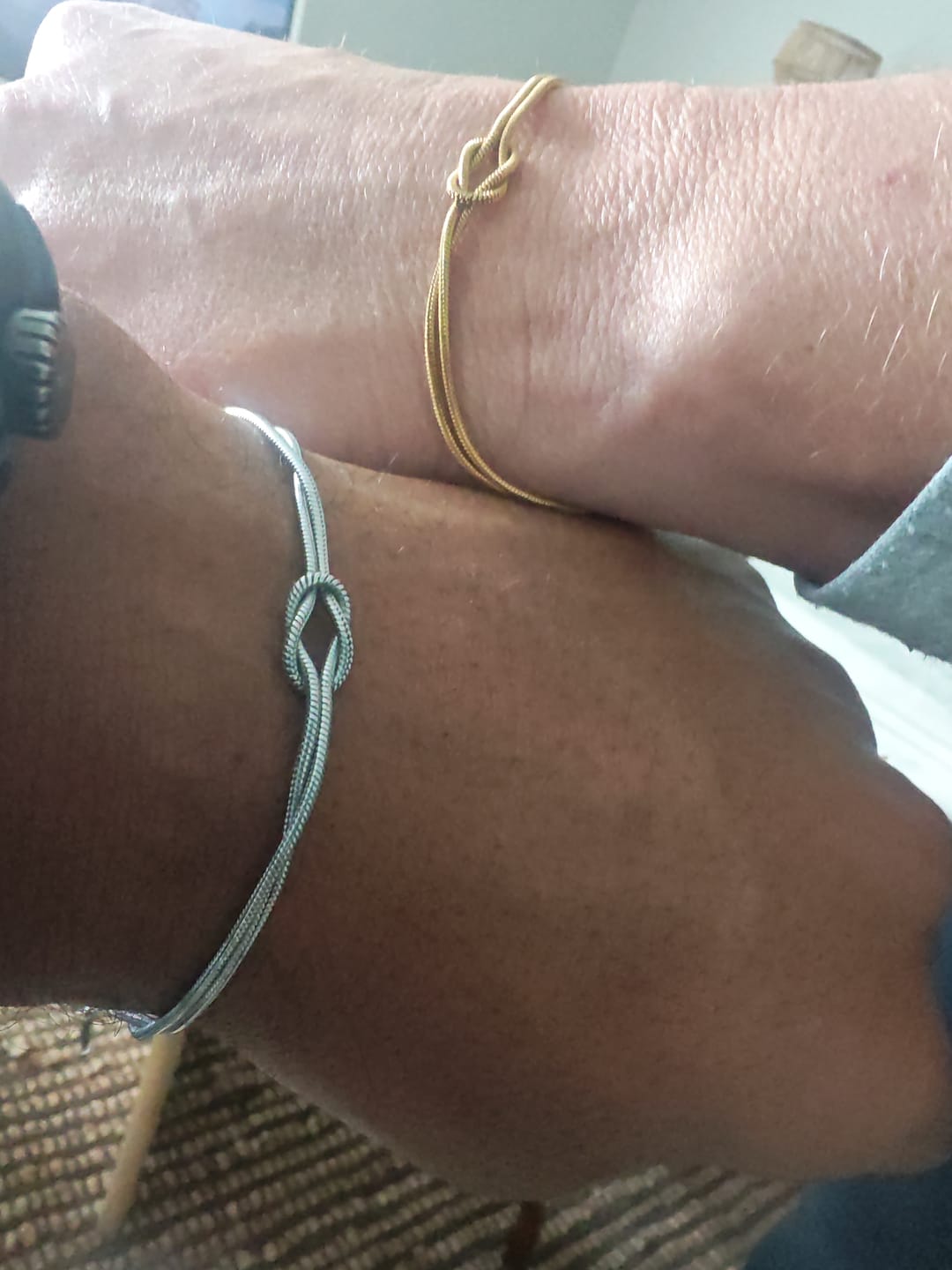 Customer photo review of Forever Knot Bracelet