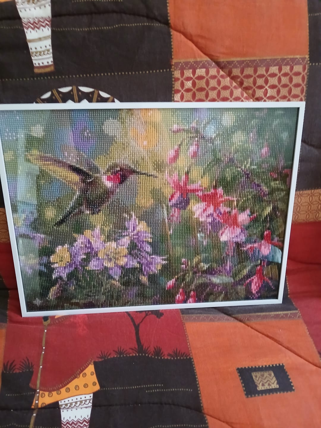 Customer photo review of Diamond Painting - Chuchotements du Colibri