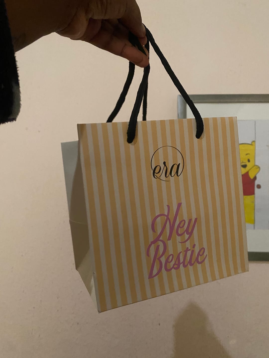 Customer photo review of Yellow Era Gift Bag