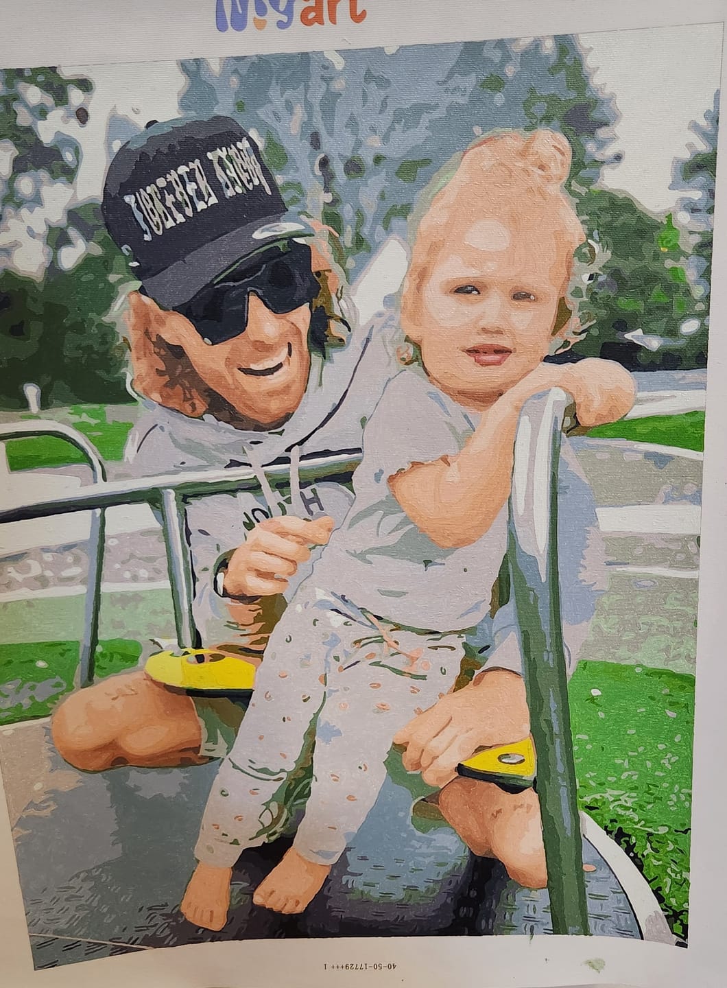 Customer photo review of Paint Your Photo
