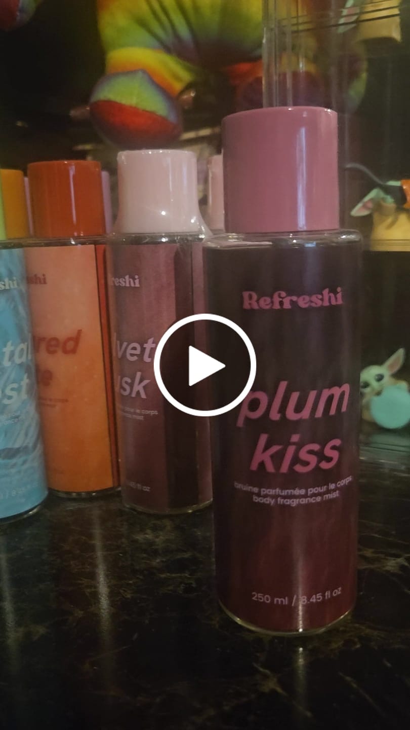 Customer video review of Plum Kiss Body Spray