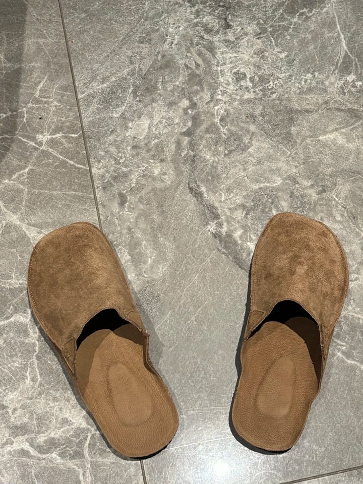 Customer photo review of Comfortable Soft Leather Mules Slipper for Men & Women 35-45