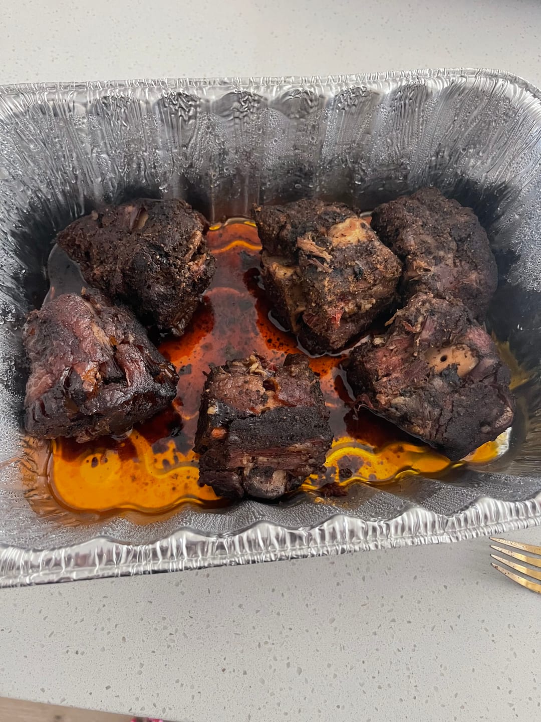 Customer photo review of Oxtail Softballs - Weekend Sampler Pack (6 lbs) - FREE SHIPPING