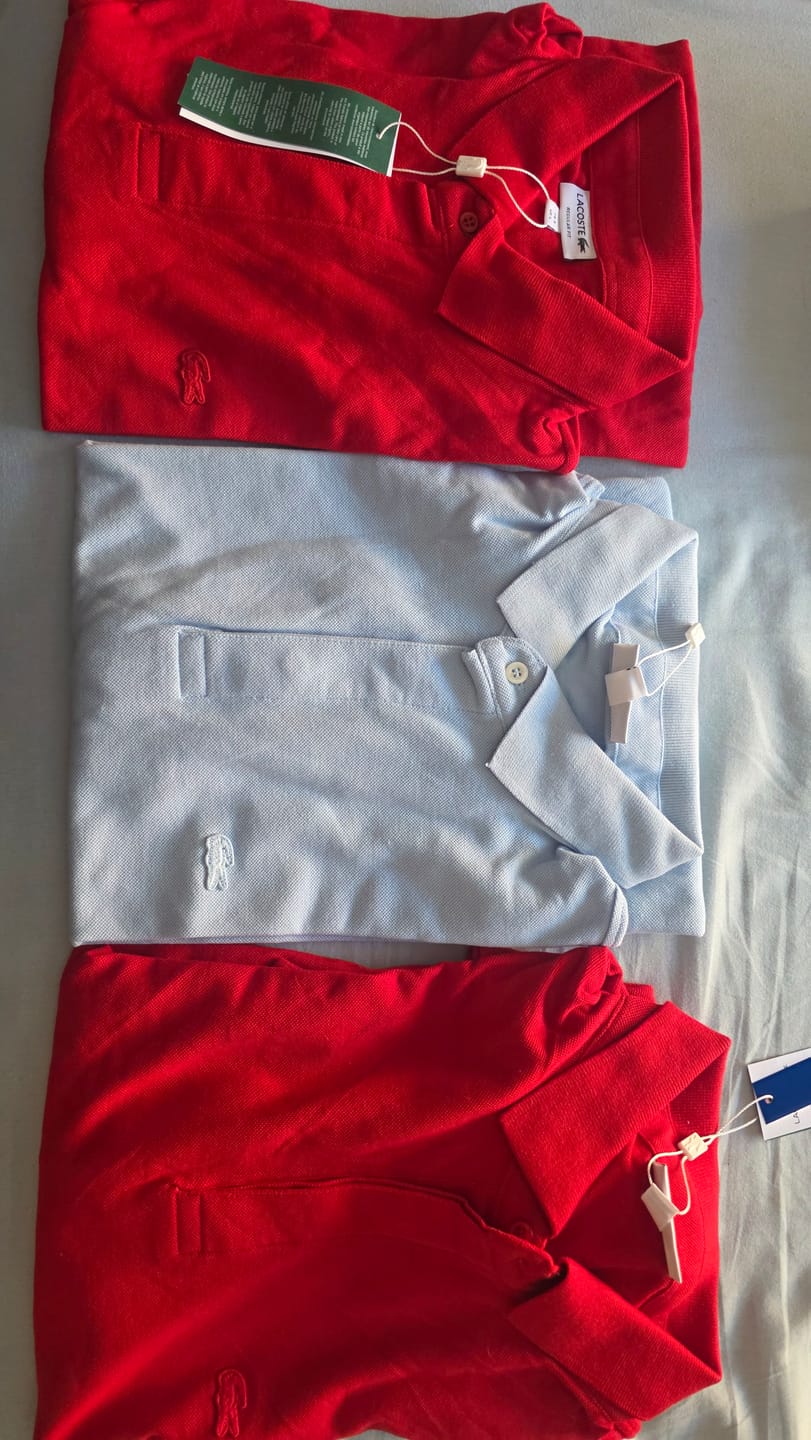 Customer photo review of Combo 03 Camisas Gola Polo LCT Paris Signature