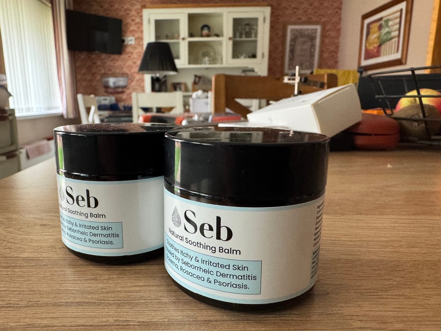 Customer photo review of Seb Natural Soothing Balm