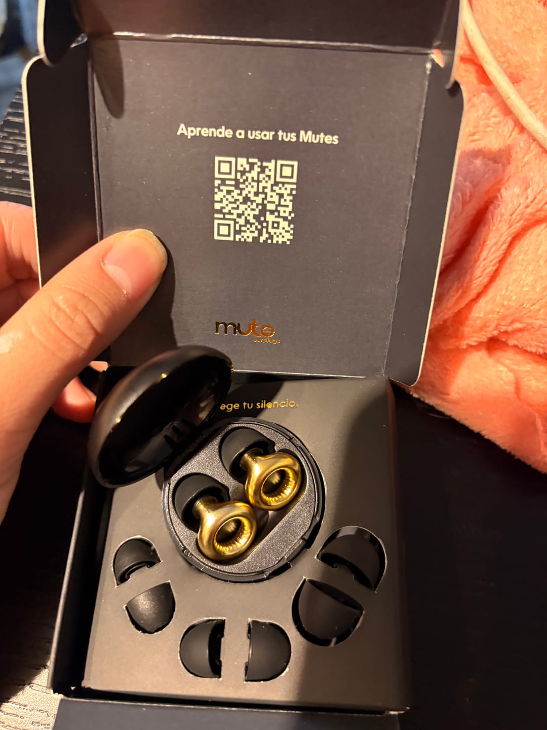 Customer photo review of Mute Sense