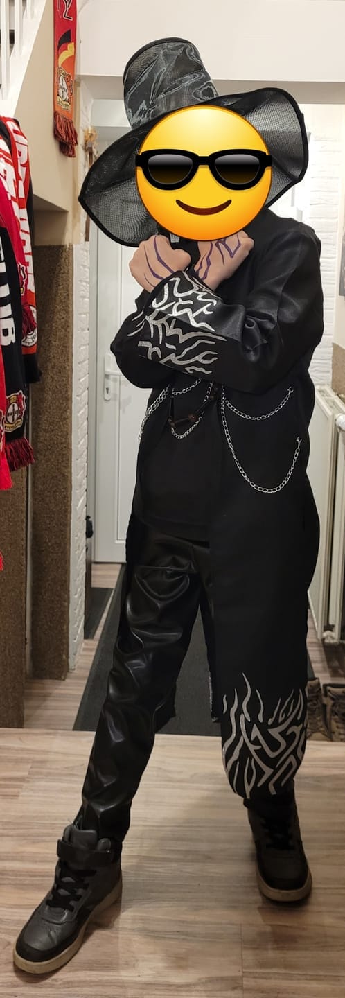 Customer photo review of Enfant Jinu Tenue Noire Hanbok Cosplay Costume
