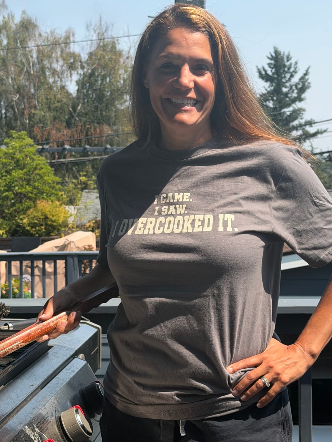 Customer photo review of I Overcooked It T-Shirt