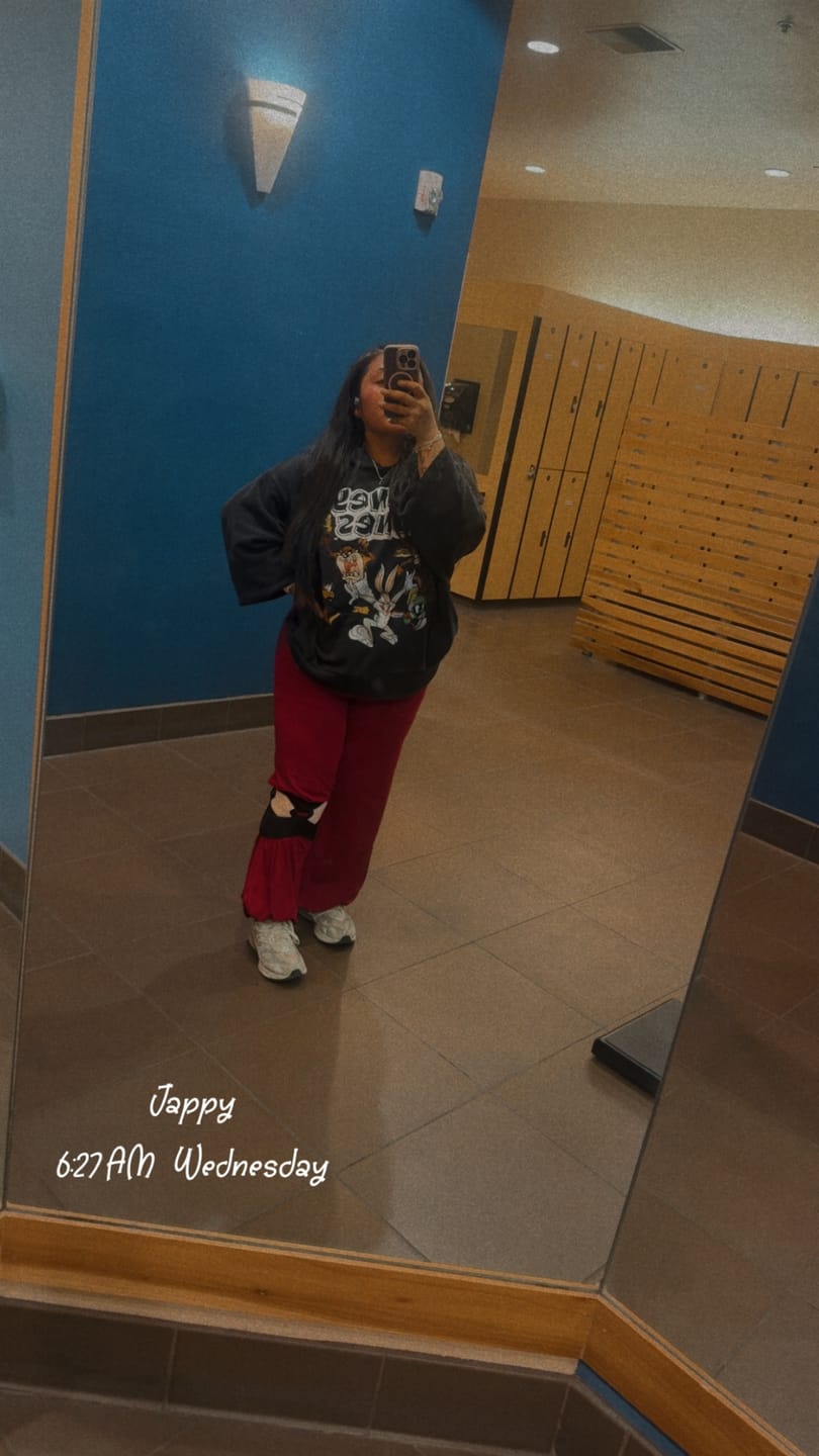 Customer photo review of 5114 - Looney Tunes Embroidered Hoodies