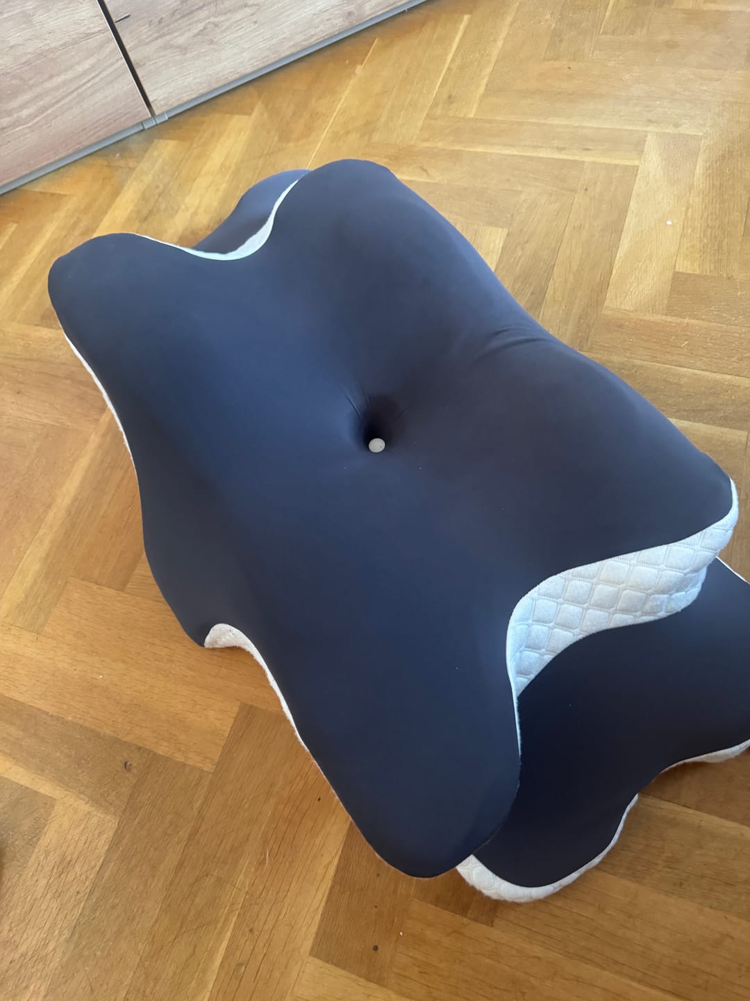 Customer photo review of Almohada Cervical Ergonómica Viscoelástica
