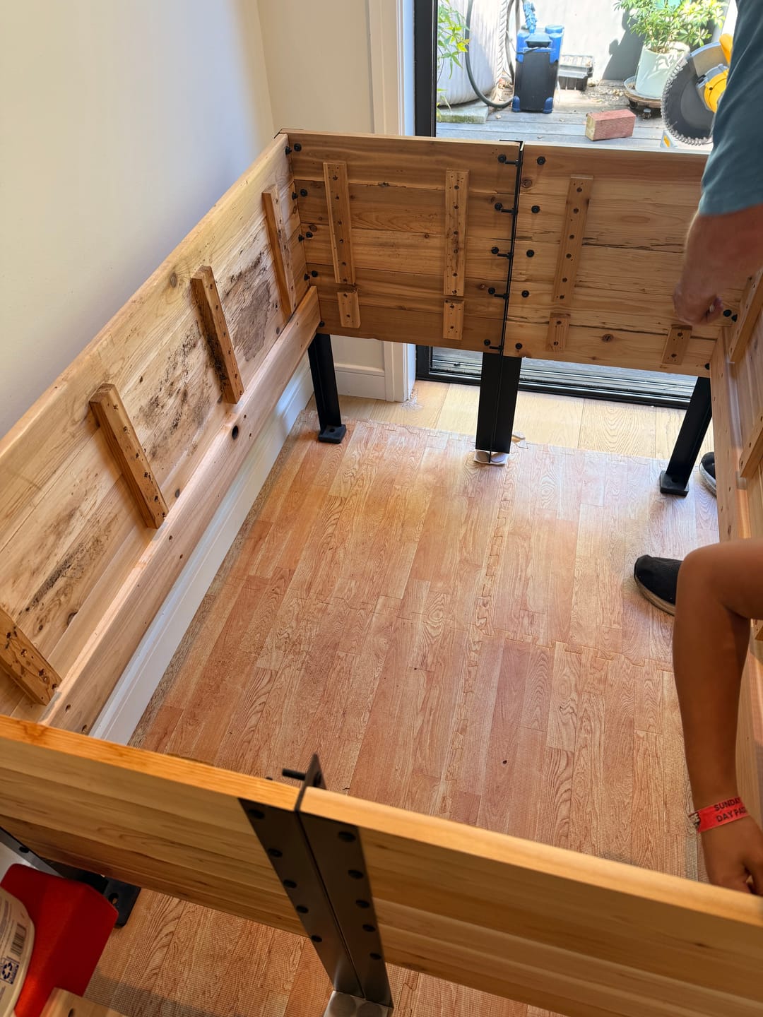 Customer photo review of Independence Day | 18" x 48" Deep Root Raised Garden Bed
