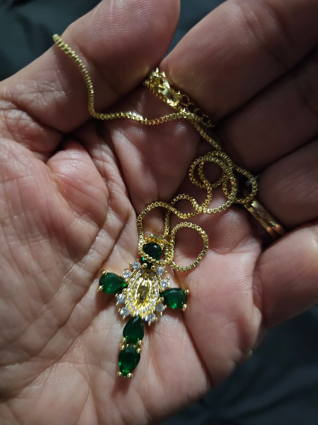 Customer photo review of Valerie® Virgin Mary Cross Pendants (Bundle)