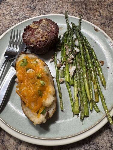 Customer photo review of Thick-Cut Filet
