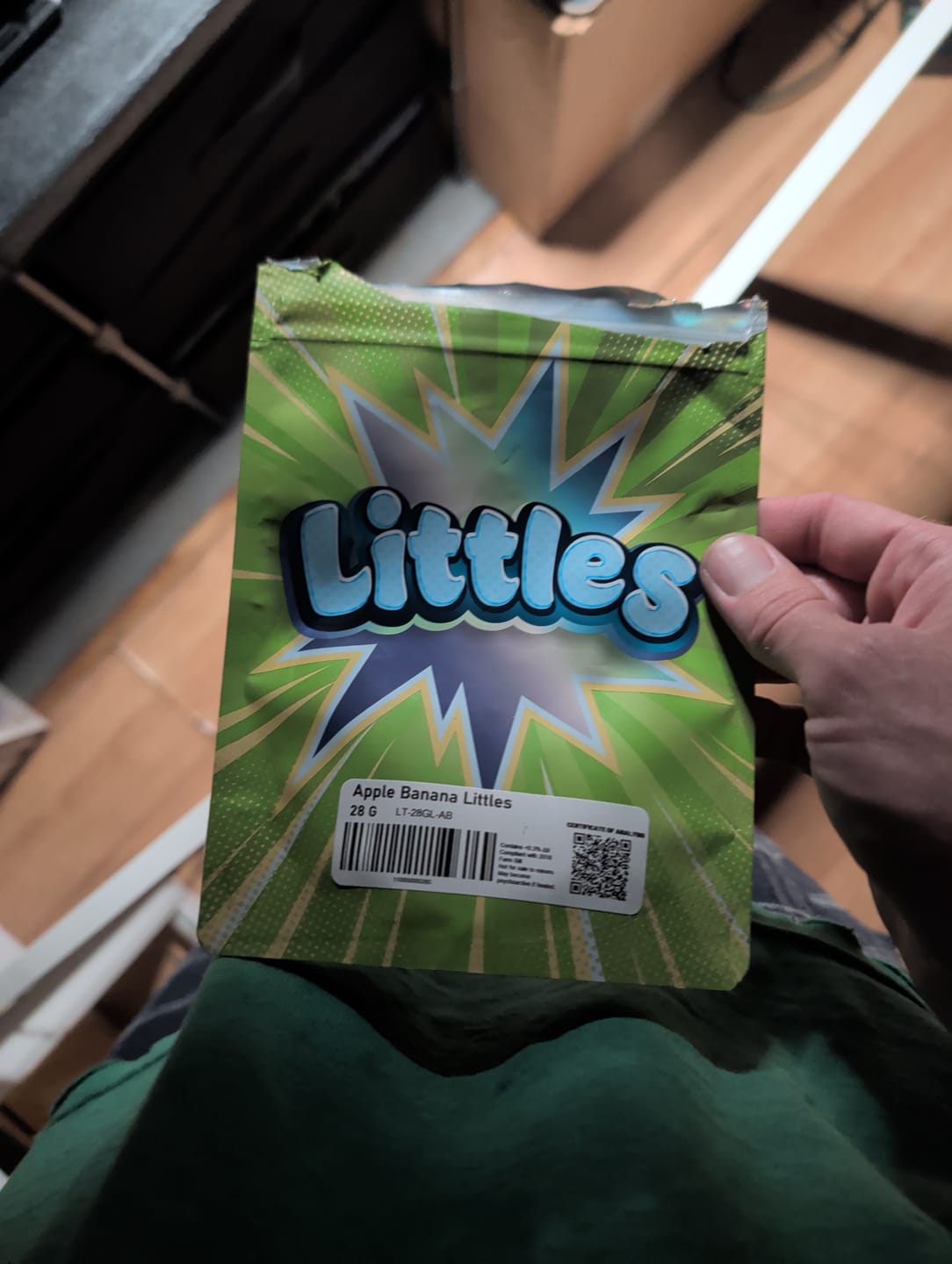 Customer photo review of LITTLES BRAND - Apple Banana - 28 Grams Littles - Hybrid
