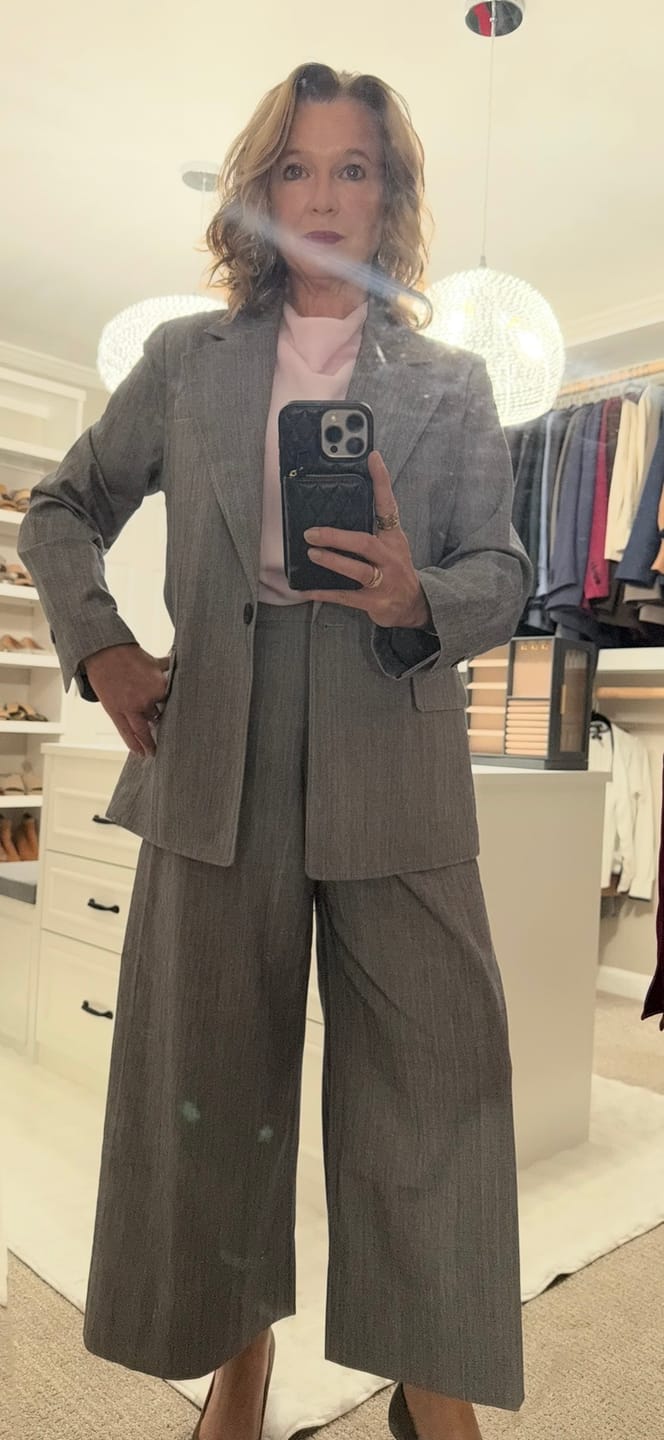 Customer photo review of Teddy Easy Jacket - Cotton Viscose :: Harbor Blue