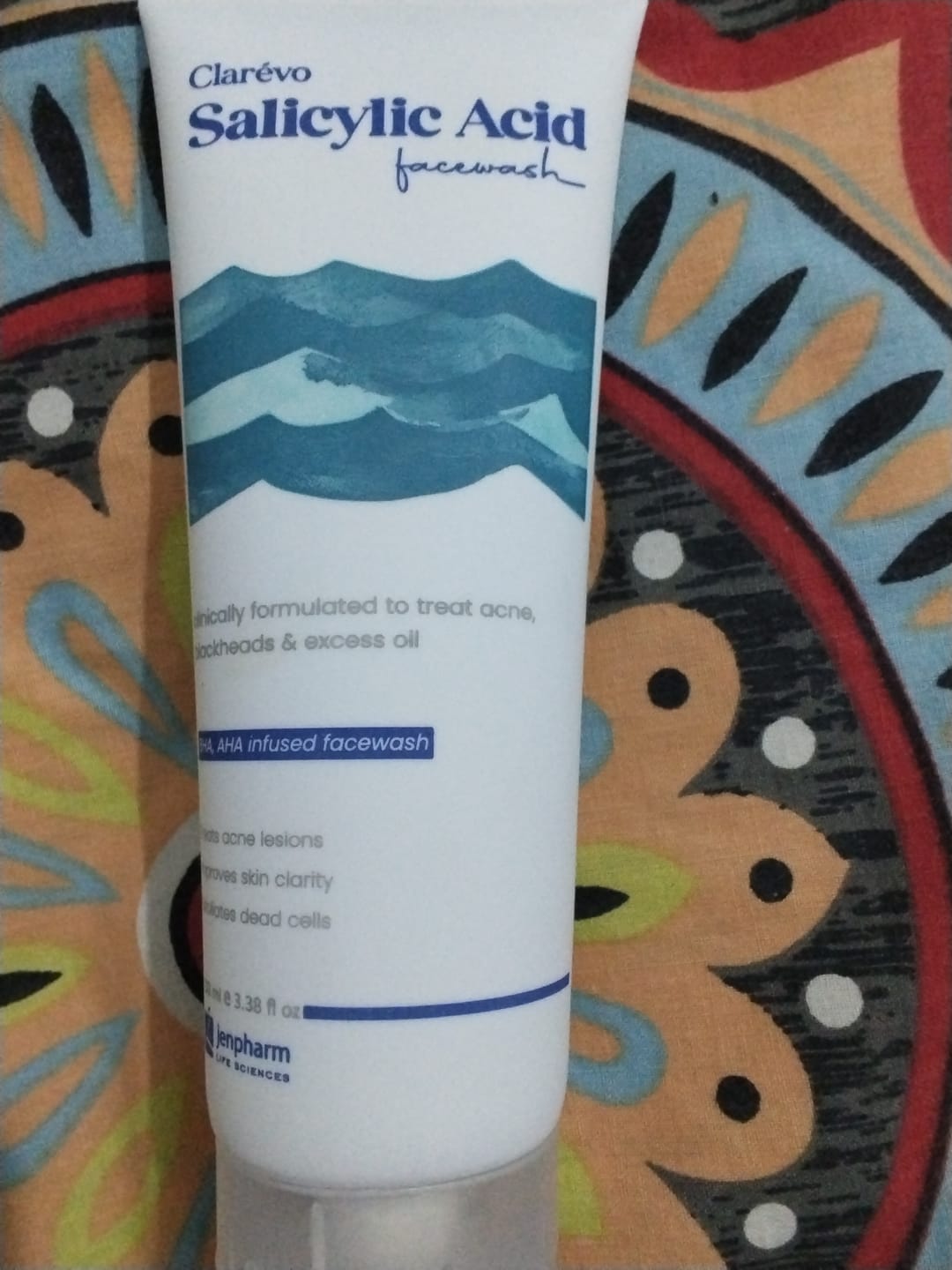 Customer photo review of Clarevo Salicylic Acid Facewash
