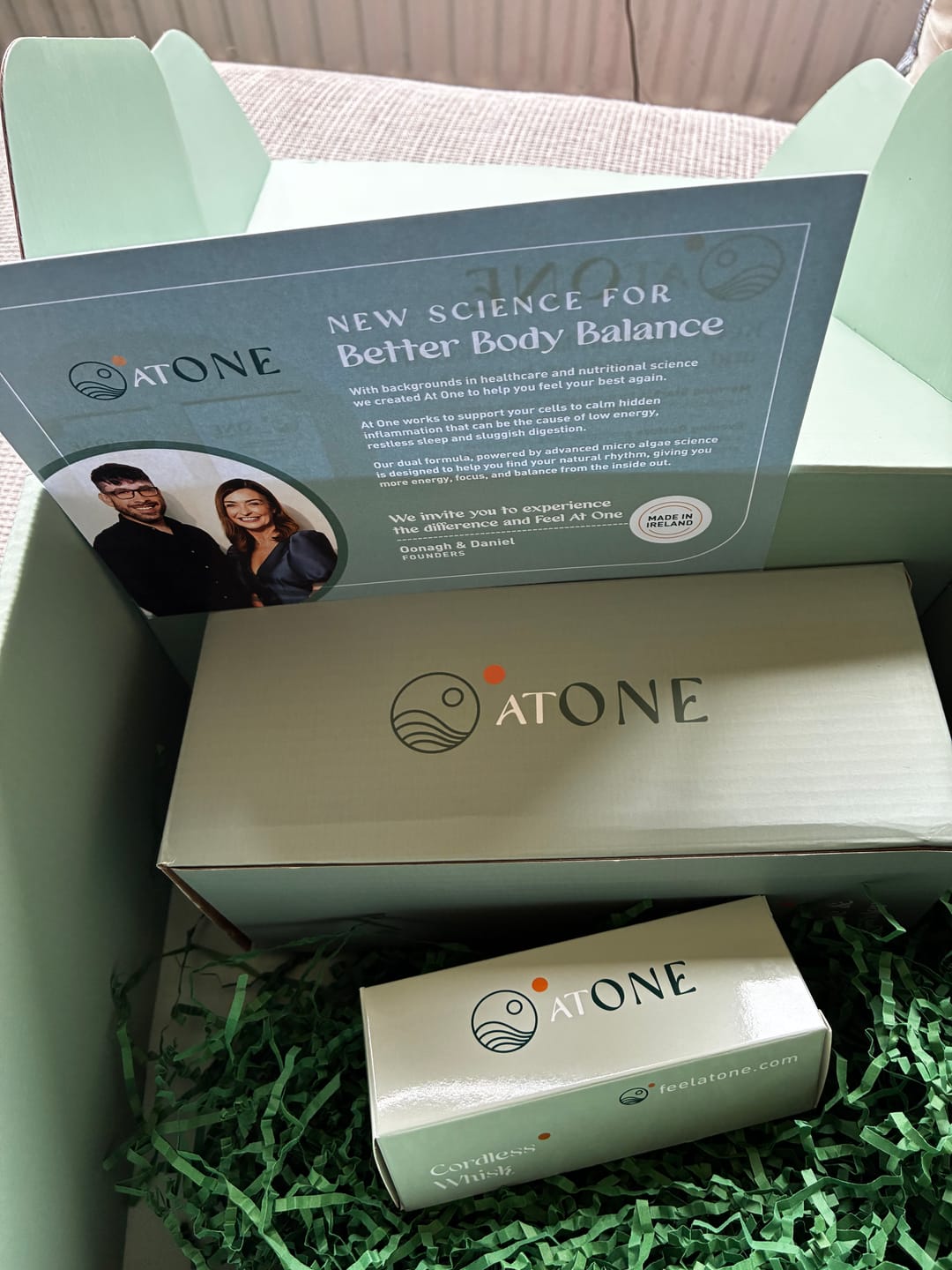 Customer photo review of Morning & Evening Bundle